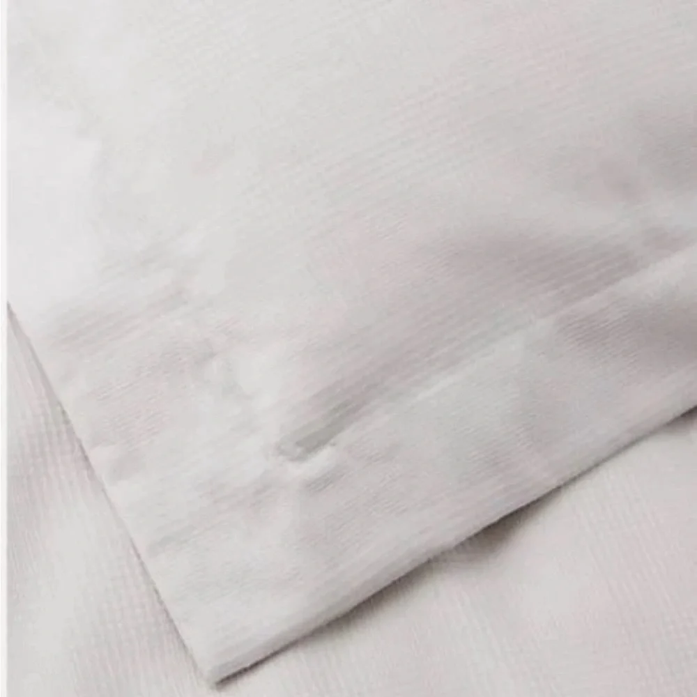 Ralph Lauren Lovan Jacquard Duvet Cover Full/Queen Parchment Organic Cotton NEW